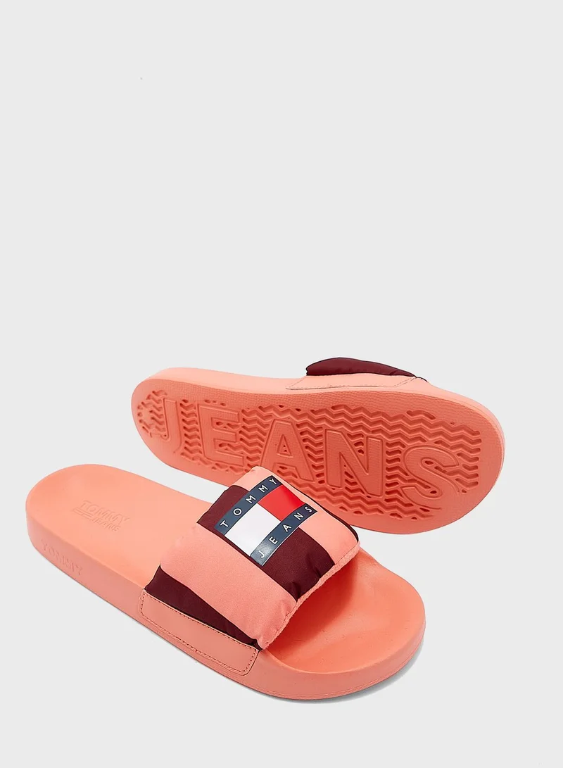TOMMY JEANS Padded Pool Slydes