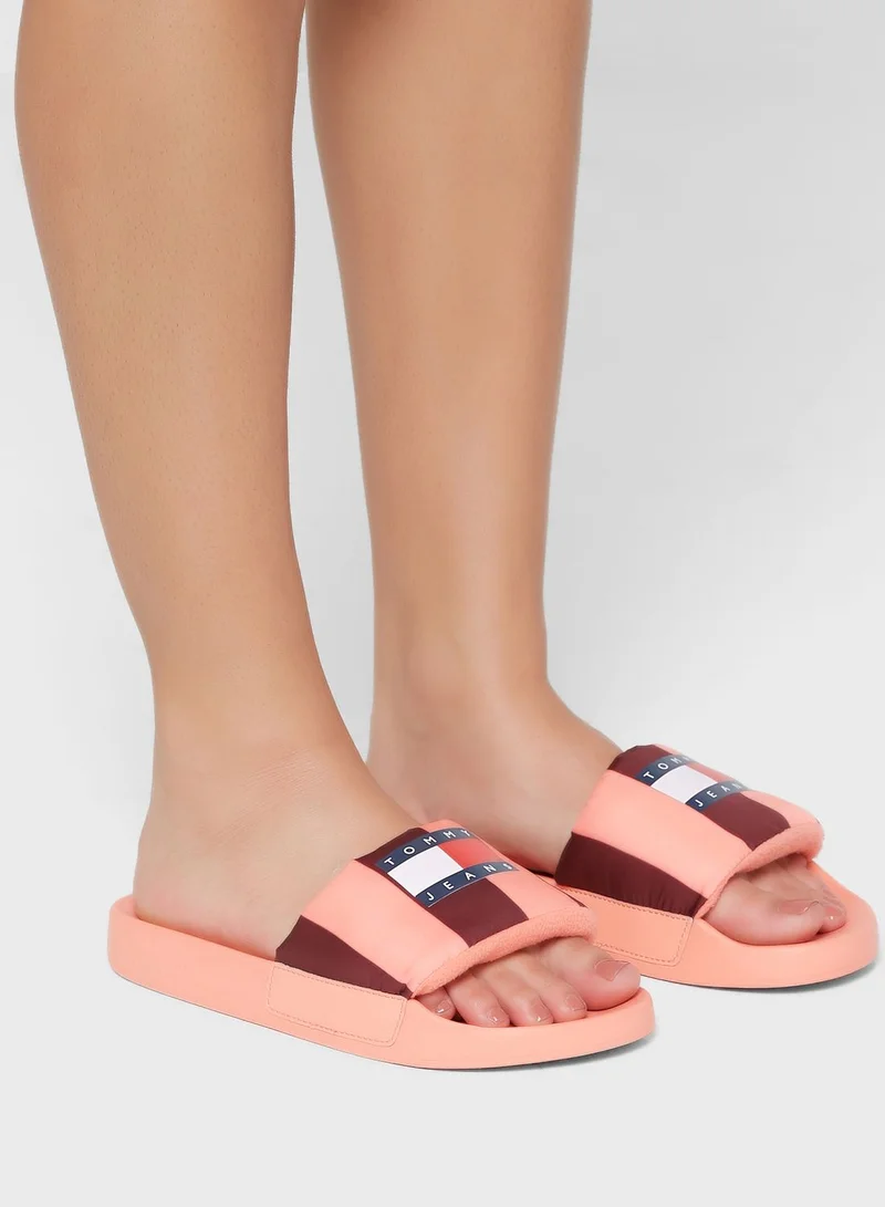 TOMMY JEANS Padded Pool Slydes