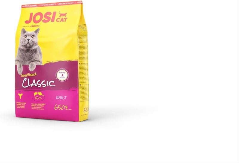 JOSERA JosiCat Sterilised Cat Dry Food Classic - 650 g - Image 1