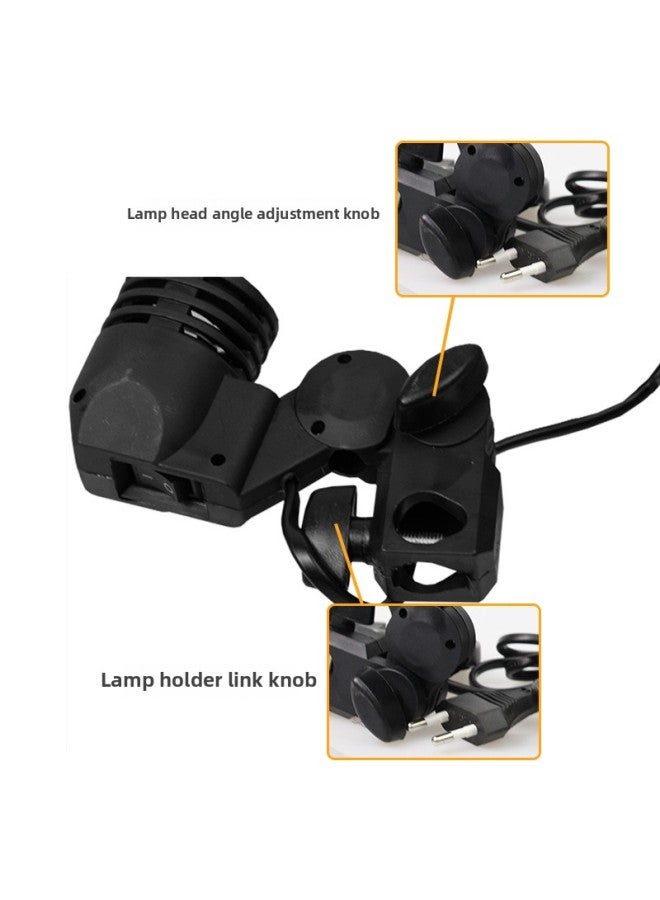 E27 العالمي مصباح واحد رئيس معدات التصوير الفوتوغرافي صورة اكسسوارات التصوير كمية كبيرة العرض التصوير الفوتوغرافي والعتاد مصدر الضوء اللون: E27 حامل مصباح واحد - Image 4