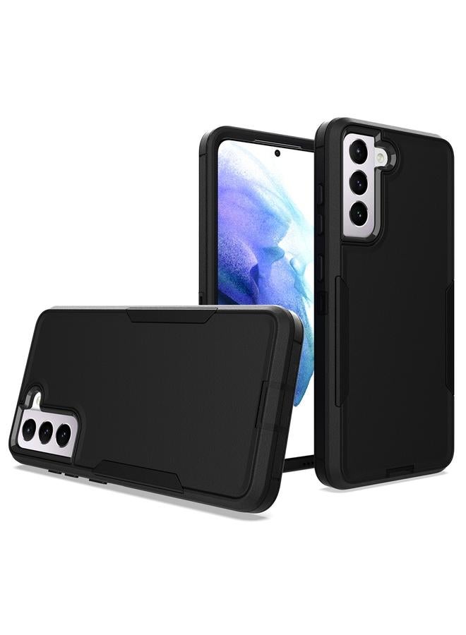 S-TOP Case For Samsung Galaxy S21 FE 5G Magnetic 2 in 1 PC Hybrid TPU Phone Case - Image 1