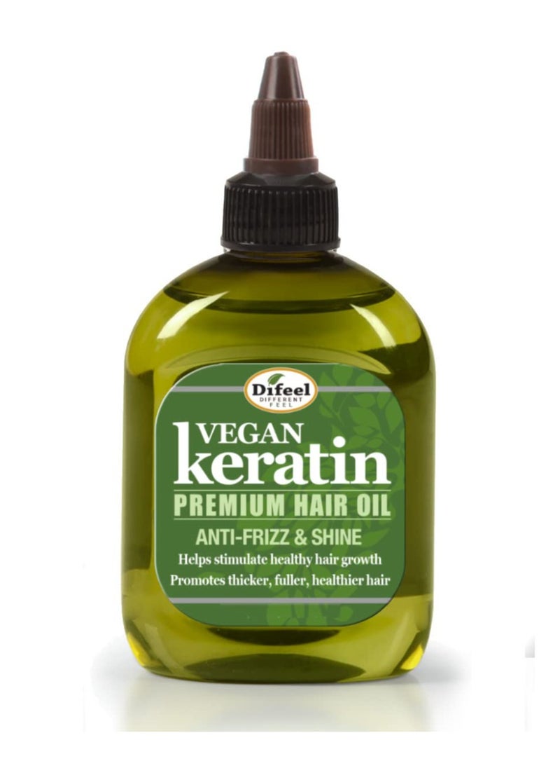 difeel Difeel Vegan Keratin Premium Hair Oil - Anti Frizz & Shine 7.1 oz.  - Image 1