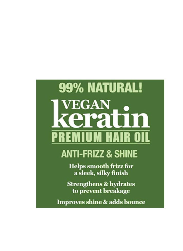 difeel Difeel Vegan Keratin Premium Hair Oil - Anti Frizz & Shine 7.1 oz.  - Image 3