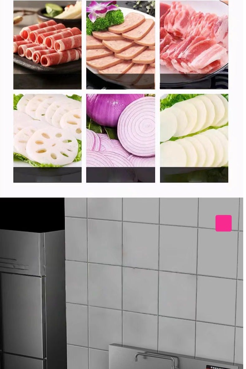 Automatic meat slicer Restaurant uses multifunctional meat slicer to slice beef and mutton meat slicer  - Image 4