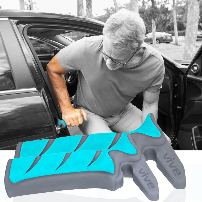 Vive Car Handle Assist for Elderly - Vehicle Support Handle - Standing Mobility Aid Tool for Elderly - Safety Door Handle Autocane (2 Pack) - Image 1