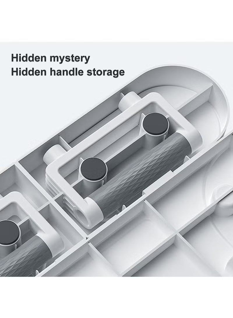 بيوينتي معدات رياضية منزلية محمولة، لوحة دفع متعددة الوظائف مع العد التلقائي ودعم التوقيت التلقائي مع أشرطة مقاومة للصدر والعضلة ثلاثية الرؤوس والظهر وتمارين البطن - Image 5