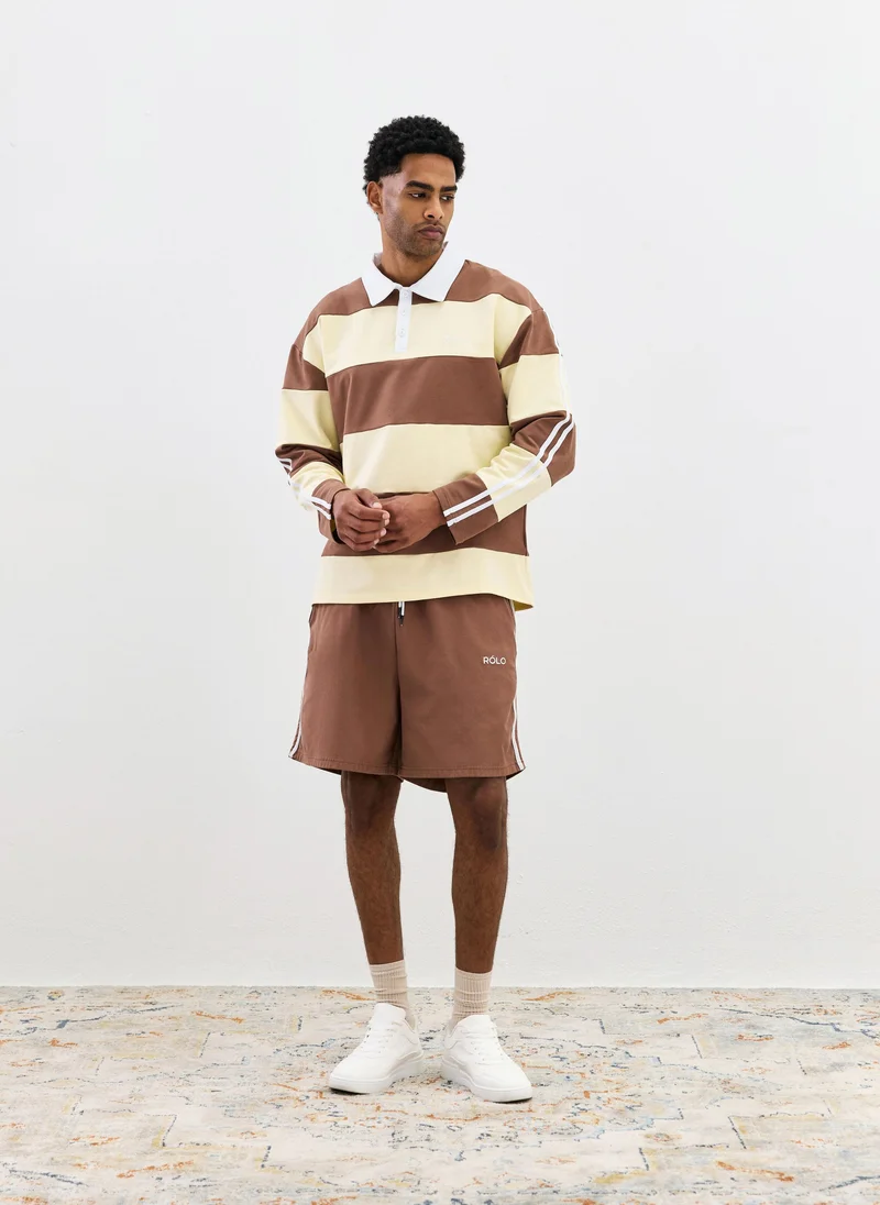 RÓLO Relaxed Fit Shorts - Brown