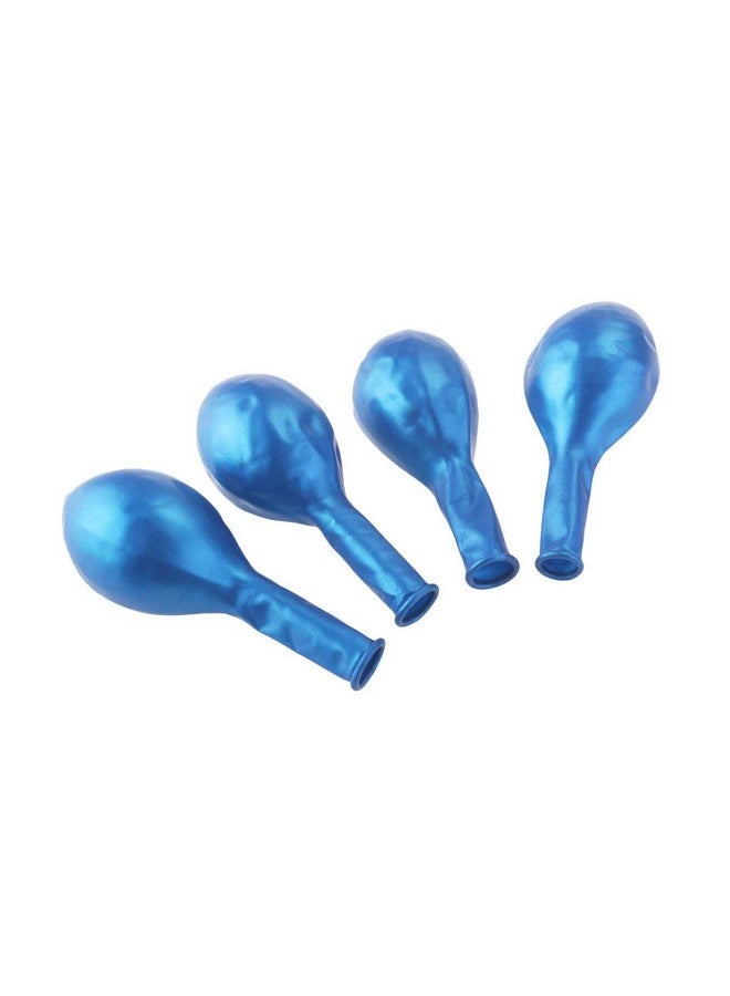 Balloonistics Metallic HD Shiny Toy Balloons - Frozen Theme, Blue and Silver for Decoration and Party (Pack of 50) - Image 4