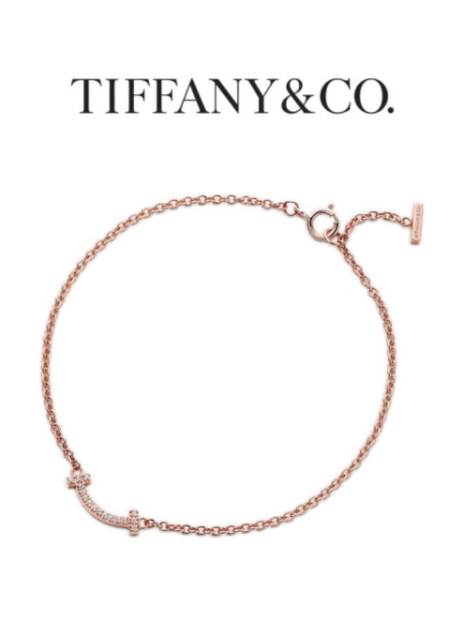 Tiffany & Co. Tiffany T Collection Mini Smile Bracelet - Image 1