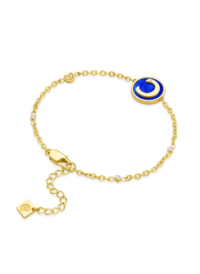 شيروتي 1881 Cerruti 1881 Bracelet for Women in Gold and Blue