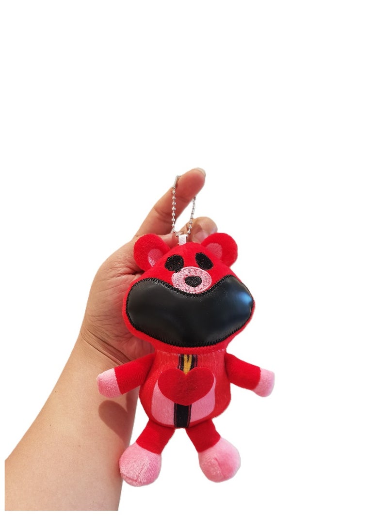 XiuWoo سلسلة مفاتيح جديدة من SmilingCritters Chapter 3 CatNap سلسلة مفاتيح Smiling Critters لطيفة من الرسوم المتحركة الكرتونية SmilingCritters سلسلة مفاتيح لعبة لمحبي الألعاب هدية عيد ميلاد للأطفال قطعتان - Image 2