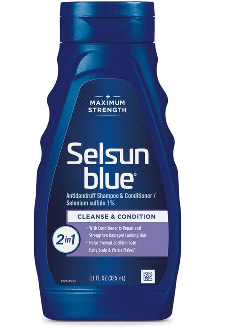 2-in-1 Anti-dandruff Shampoo & Conditioner, Selenium Sulfide 1%