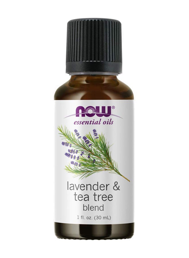 now Lavender And Tea Tree Oil Blend 60/40 1 Oz 100 Pure