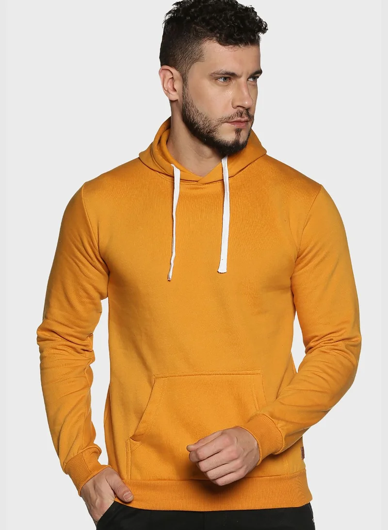 Campus Sutra Front Pocket Hoodie