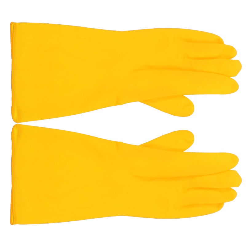 Long Latex Dishwashing Gloves Waterproof Kitchen Cleaning Gloves For Women Small Size - Image 2