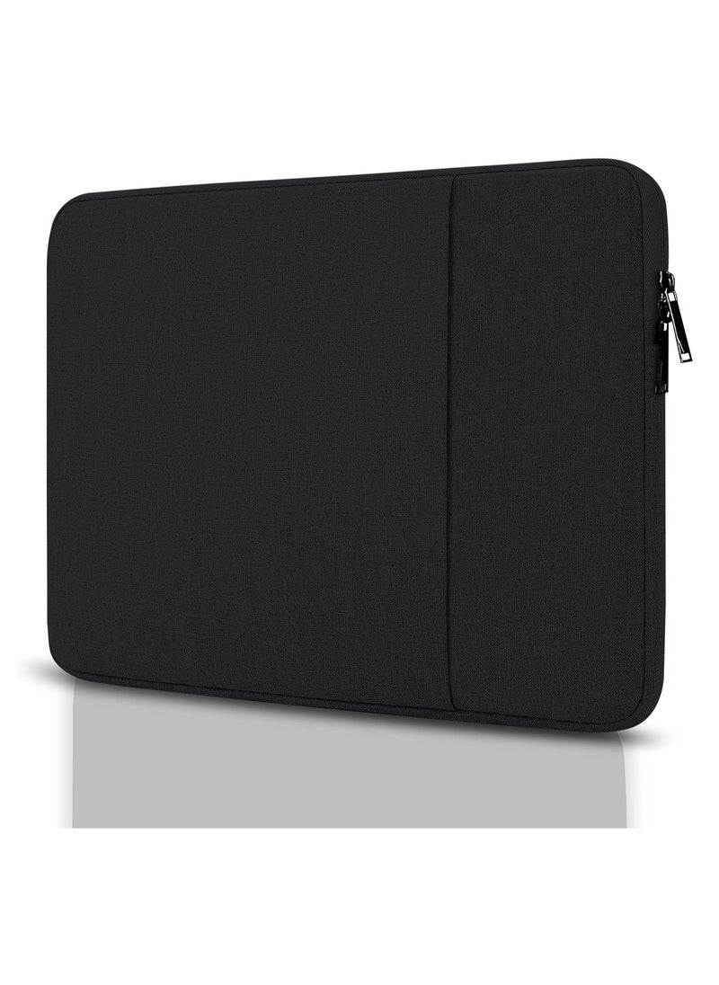 Hihonor Laptop Bag Sleeve Compatible with MacBook Air 13 inch M2 M3 A3113 A2681 2010-2023 M1 A2337 M2 A2179 A1932, Pro M2 A2338 M1 A2289 A2251 A2159 A1989 A1706 A1708 (Black, 13 Inch)  - Image 1