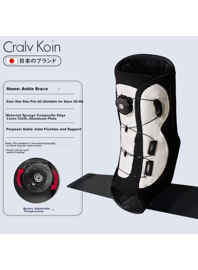 Cralvkoin Medical Ankle Brace With K For Ligament Injury, Ankle Joint Stabilizer, Sprain Prevention And Post-injury Rehabilitation Support - Image 3