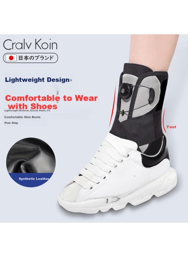Cralvkoin Medical Ankle Brace With K For Ligament Injury, Ankle Joint Stabilizer, Sprain Prevention And Post-injury Rehabilitation Support - Image 2