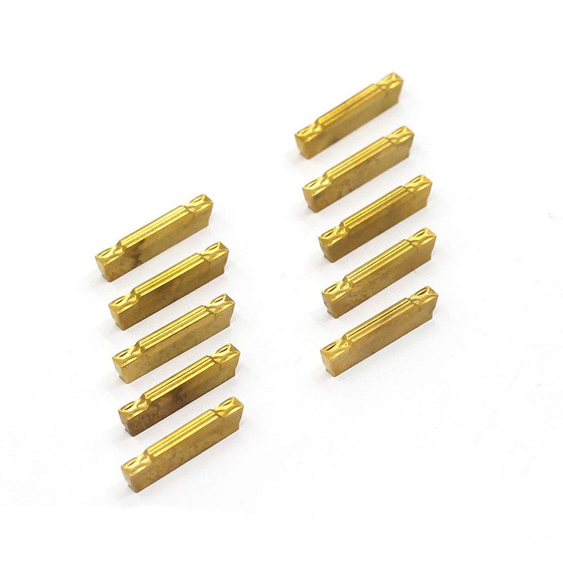 OSCARBIDE MGMN200 Carbide Grooving Inserts Carbide Inserts 10 Pieces/Pack,Multilayer Coated CNC Carbide Lathe Inserts for MGEHR/MGIVR Lathe Grooving Cut-Off Tool - Image 5
