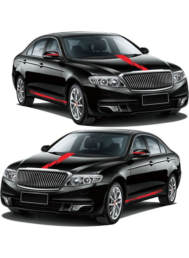 NIBEMINENT 5-Piece Universal Car Sticker Set - Image 3