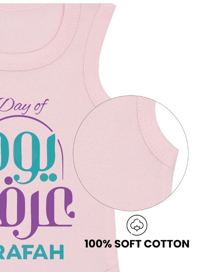 PRINTSHOP4ME Arafah Day Baby Romper|SleevelessCotton Romper|Eid & Hajj Baby Outfit  - Image 3