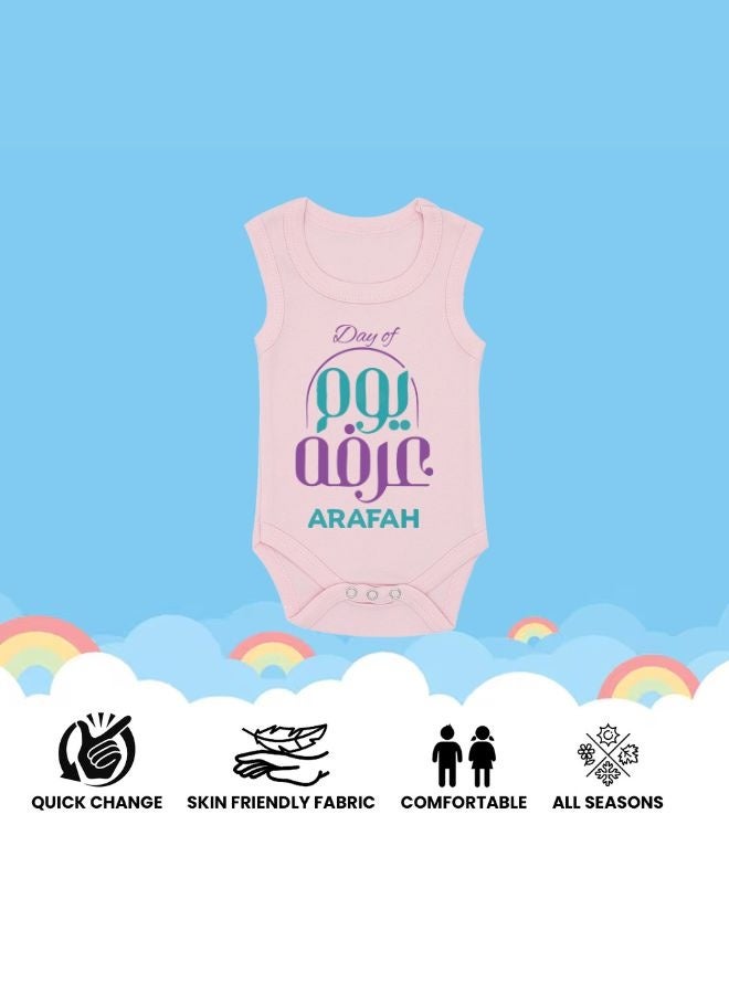 PRINTSHOP4ME Arafah Day Baby Romper|SleevelessCotton Romper|Eid & Hajj Baby Outfit  - Image 4