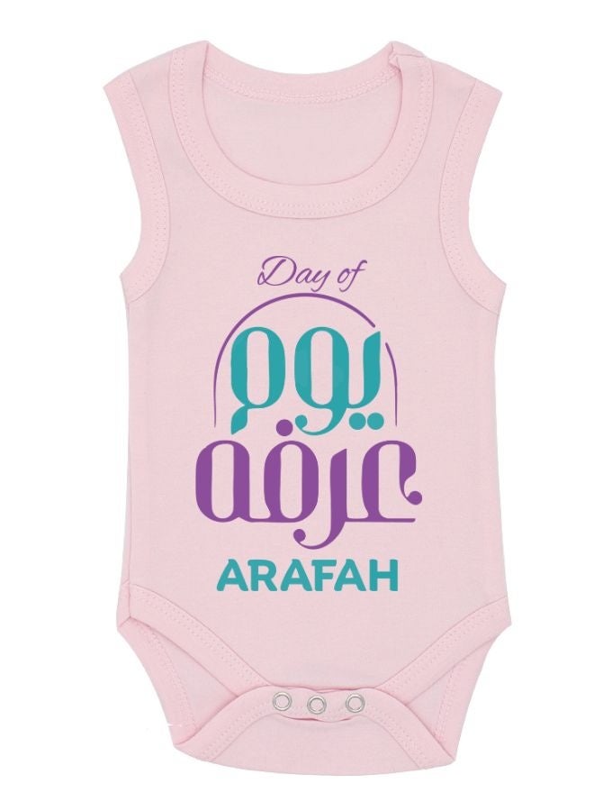 PRINTSHOP4ME Arafah Day Baby Romper|SleevelessCotton Romper|Eid & Hajj Baby Outfit  - Image 1