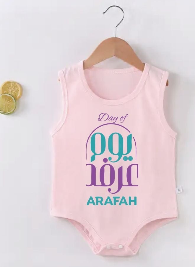 PRINTSHOP4ME Arafah Day Baby Romper|SleevelessCotton Romper|Eid & Hajj Baby Outfit  - Image 2