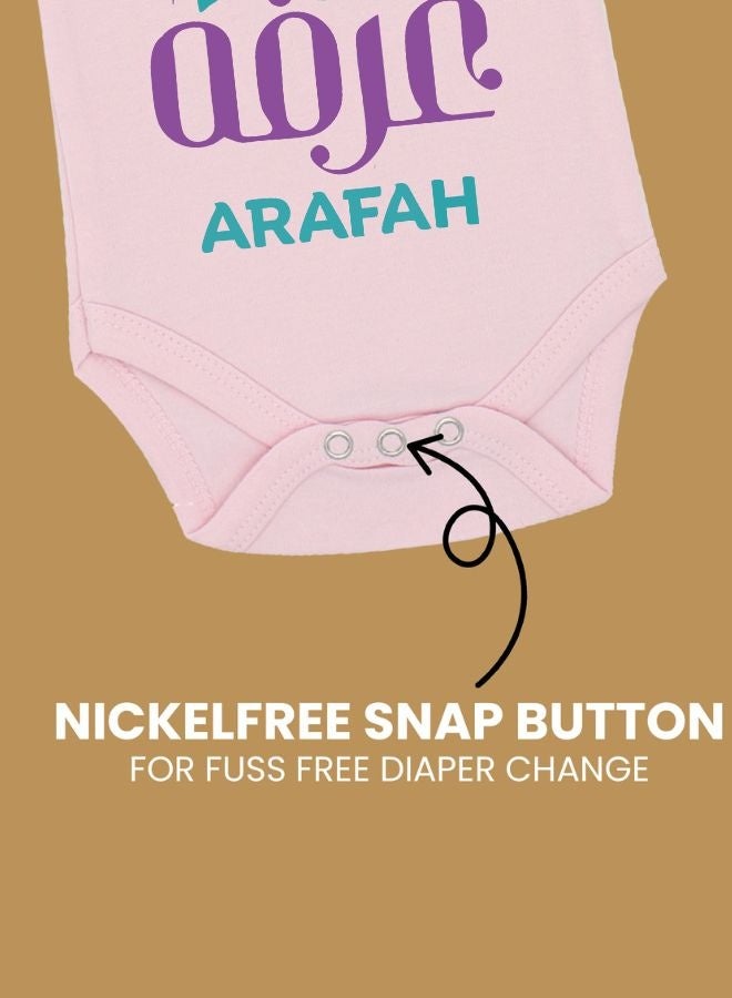 PRINTSHOP4ME Arafah Day Baby Romper|SleevelessCotton Romper|Eid & Hajj Baby Outfit  - Image 5