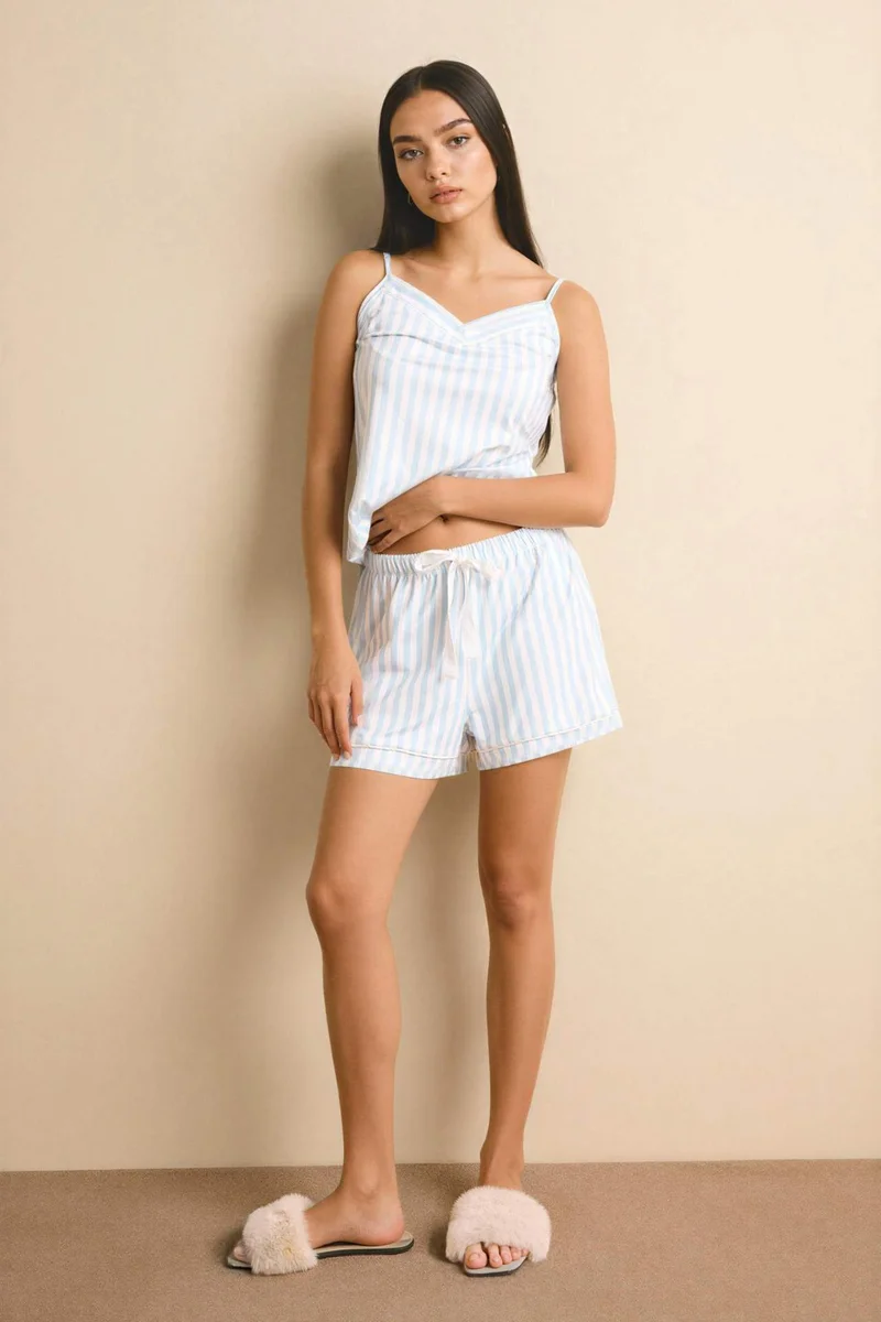 Regular Fit Knitted Pyjama Pants