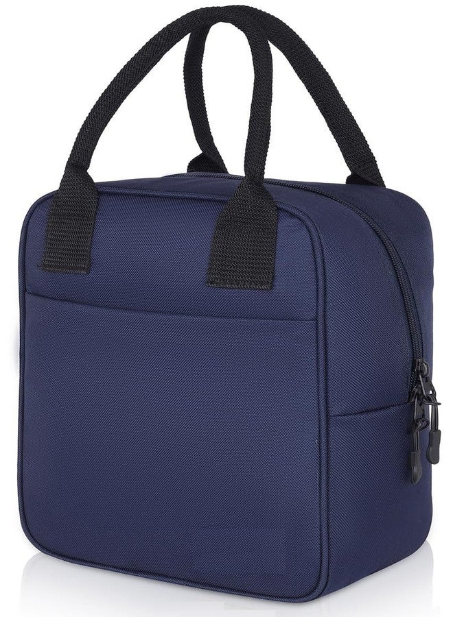 GaxQuly Insulated Lunch Bag Office Tiffin Bags for Men and Women, Hot & Cold Travel Lunch Box for Men, Tiffin Box & Bottles, Lunch Bag for Office, School, Picnic Bag (Blue) - Image 1
