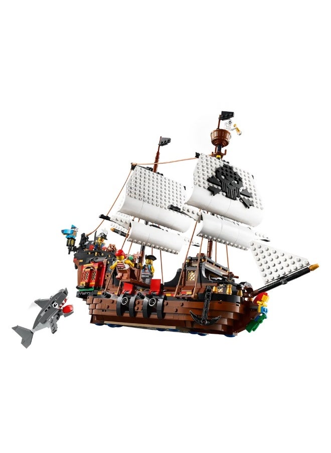 LEGO LEGO - Creator 3 in 1 Pirates Ship 1260 Pieces - 31109  - Image 2