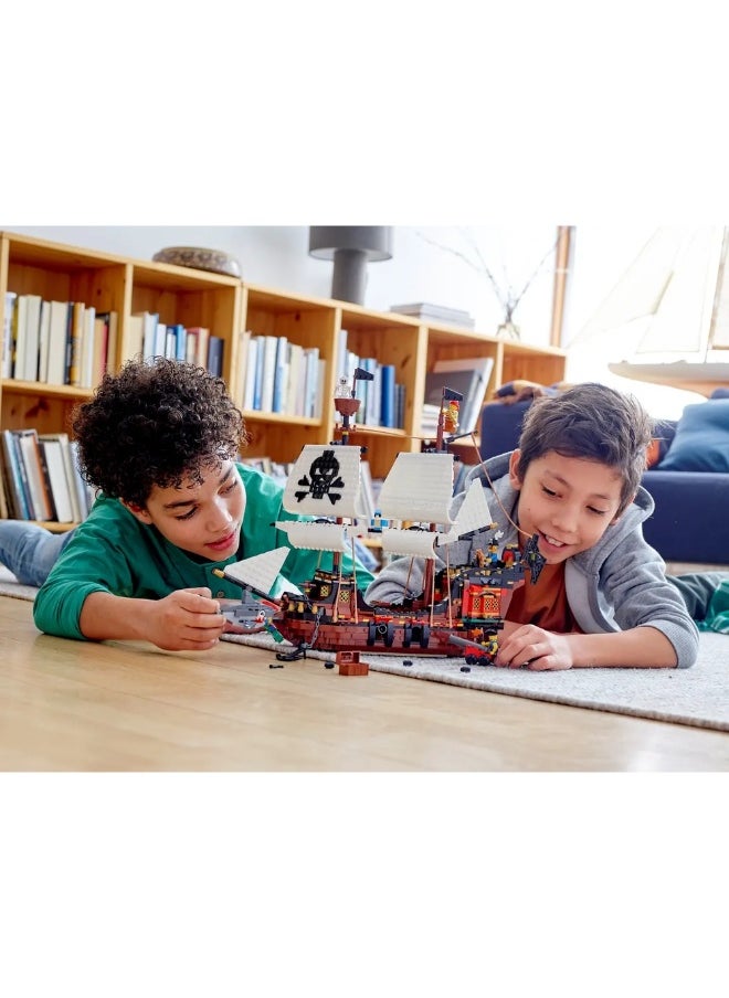 LEGO LEGO - Creator 3 in 1 Pirates Ship 1260 Pieces - 31109  - Image 5