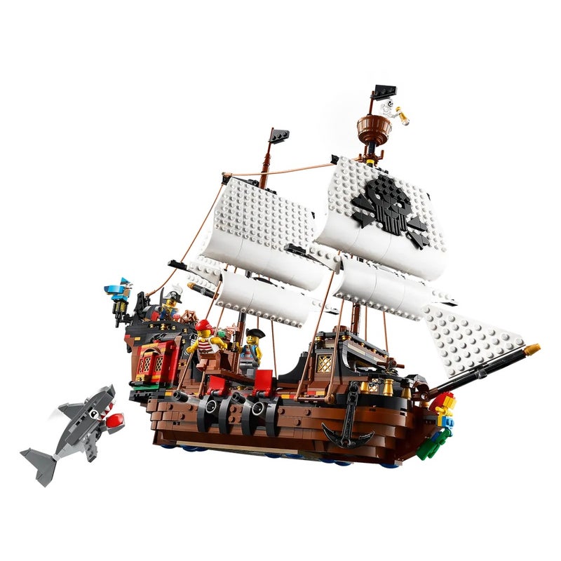 LEGO - Creator 3 in 1 Pirates Ship 1260 Pieces - 31109 - Image 3