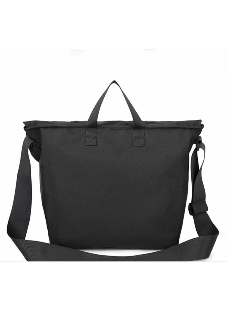 carhartt Carhartt Classic Messenger Crossbody Bag - Canvas Material, Convertible for Single Shoulder & Crossbody Use, Perfect for Daily Commute and Versatile Styling - Image 3