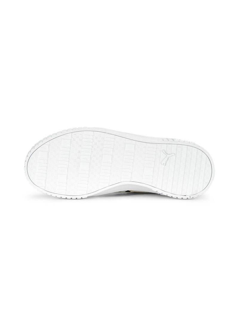 PUMA Carina 2.0 Animal Girls White Sneakers - Image 4