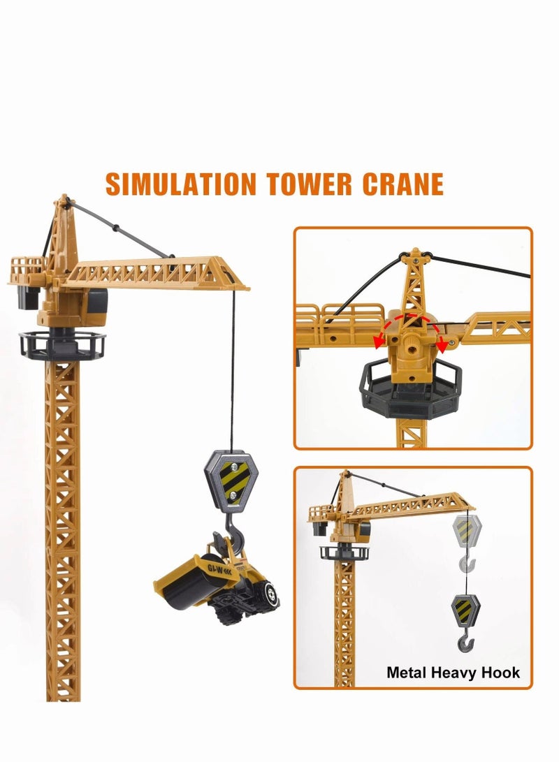 ميكسد مجموعة لعبة بناء شاحنة ، لعبة آلة بناء شاحنة حاوية ، رافعة ، الاسمنت ، جرافة ، رافعة شوكية ، شاحنة قلابة ، محرك البخار ، حفارة 3-7 سنوات من العمر الصبي ووكر لعبة هدية - Image 3