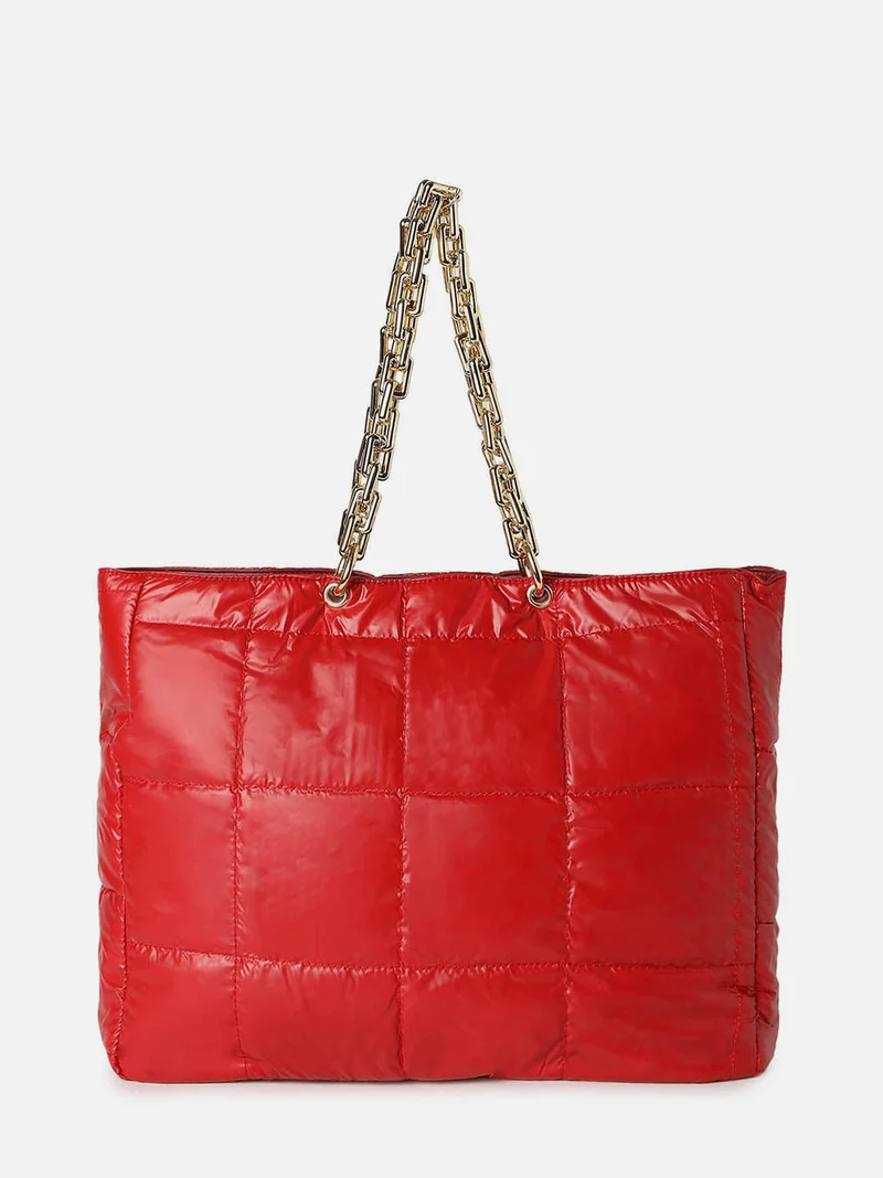 Haute Sauce Quilt Queen Red Tote Bag