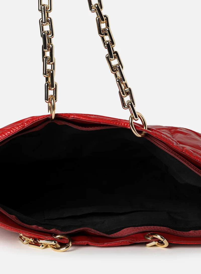 Haute Sauce Quilt Queen Red Tote Bag