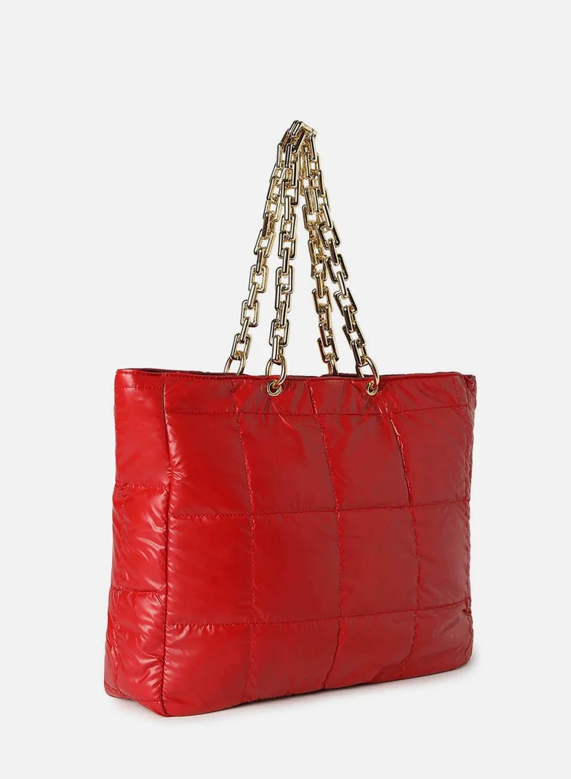 Haute Sauce Quilt Queen Red Tote Bag