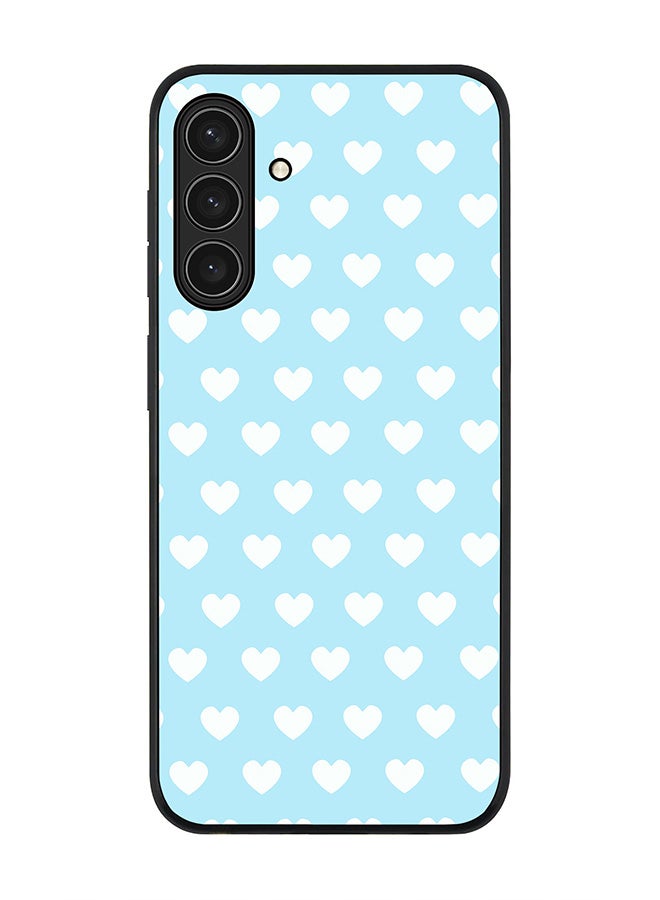 Stylizedd For Samsung Galaxy A26 5G Case,Slim fit Camera Protection, Shockproof Thin Phone cover  - Baby Blue Hearts - Image 1
