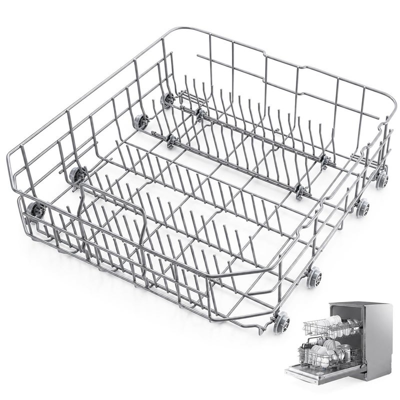 Sunniswi DD8201073A For Samsung Dishwasher Lower Dishrack Parts 23 22 10in Assembly DW80 Series Helps Fix Unstable Racks Improve Dish Loading - Image 2