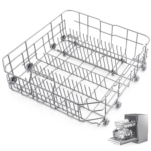 Sunniswi DD8201073A For Samsung Dishwasher Lower Dishrack Parts 23 22 10in Assembly DW80 Series Helps Fix Unstable Racks Improve Dish Loading - Image 1