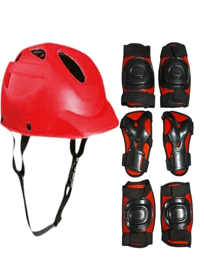 STYRKR Skating Guard Kit, Protective Gear for Skating, Cycling, Kids Bikes, Helmet, Gloves, Kneepads, Elbow Pads(FG-57) - Image 2