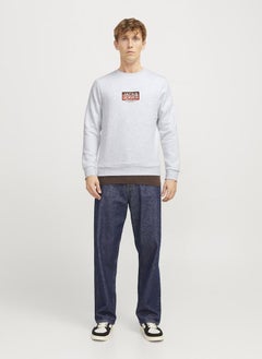 JACK & JONES Graphic Crew Neck Sweatshirt  - Image 4
