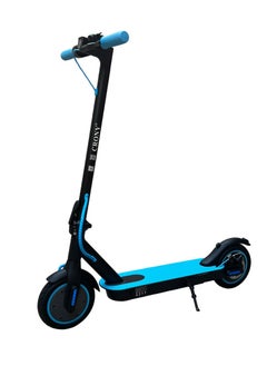 Crony XM M365 App high speed 250W Motor E-Scooter 25-45KM/H Speed, 36V/7.8AH Battery, 10-25KM Range, Front Suspension, Rear Disc Brakes, Aluminum Alloy Frame, 100KG Max Load, LED Headlamp, App Connectivity, Foldable & Portable Electric Scooter for Adults & Teen &  Kids, Electric Scooter for Commuting & Leisure, Long-Range Motorized Scooter with Easy Folding, Lightweight High-Performance Commuter Skateboard，Blue  - Image 4