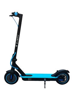 Crony XM M365 App high speed 250W Motor E-Scooter 25-45KM/H Speed, 36V/7.8AH Battery, 10-25KM Range, Front Suspension, Rear Disc Brakes, Aluminum Alloy Frame, 100KG Max Load, LED Headlamp, App Connectivity, Foldable & Portable Electric Scooter for Adults & Teen &  Kids, Electric Scooter for Commuting & Leisure, Long-Range Motorized Scooter with Easy Folding, Lightweight High-Performance Commuter Skateboard，Blue  - Image 5