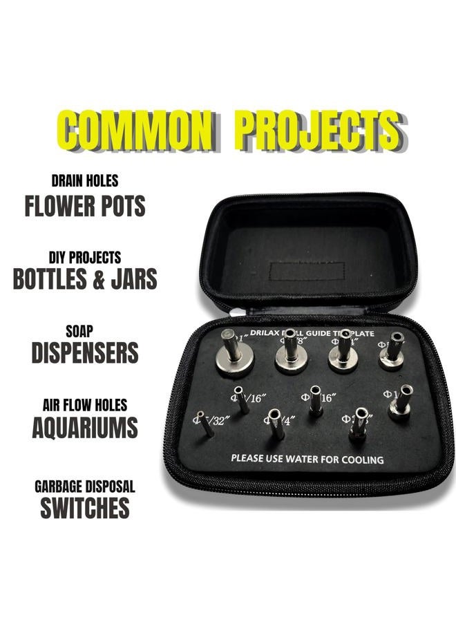 Drilax ® 10 Pcs Diamond Drill Bit Set - Image 5