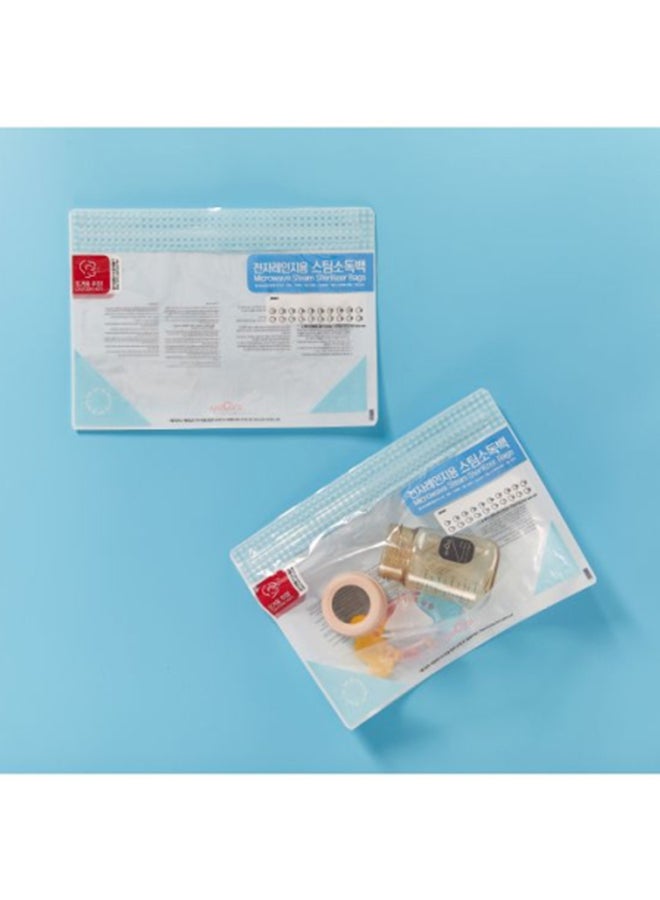 Spectra Microwave Steam Sterilizer Bags Clear - Image 2