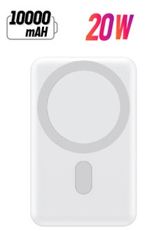 10000mAh Magsafe Power bank 15W Wireless Charging, Portable Design, with USB-C 20W PD fast charge Compatible with iPhone 14/13/12/series/android devices